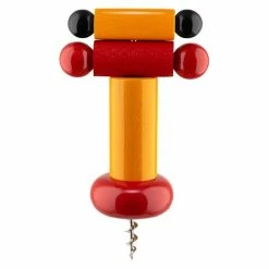 Alessi - Twergi Corkscrew Yellow 18cm