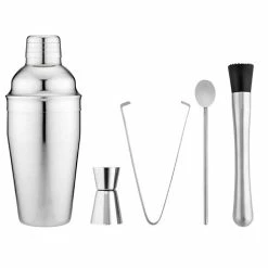 Tempa - Aurora Silver Cocktail Set 5pce