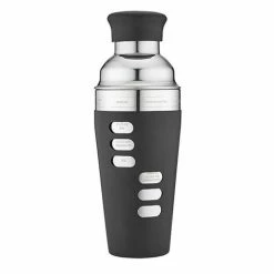 Tempa - Aurora Recipe Matte Black Cocktail Shaker