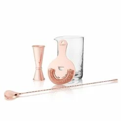Viski - Copper Mixologist Barware Set 4pce