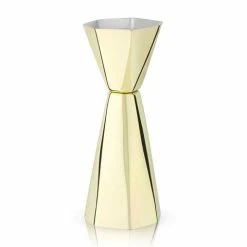 Viski - Faceted Gold Jigger