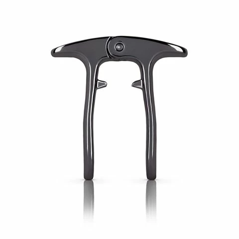 Viski - Gunmetal Champagne Puller 1 Viski - Gunmetal Champagne Puller