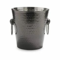 Viski - Warren Gunmetal Hammered Ice Bucket