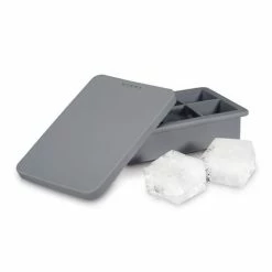 Viski - Whiskey Ice Cube Tray W/ Lid Grey