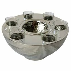 Flair Decor - S/ST Hammer Shot Glass Party W/ 6 Glasses