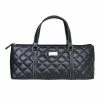 Sachi - Insulated Wine Purse Quilted Black