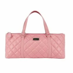 Sachi - Insulated Wine Purse Quilted Pink