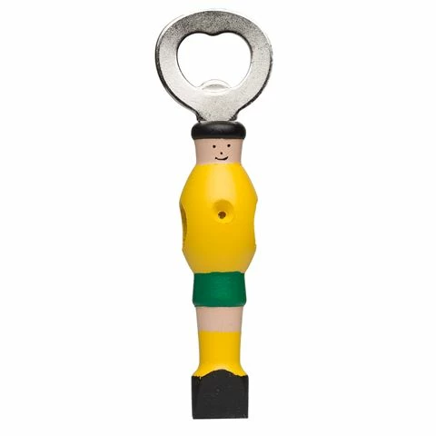 New Life Factory - Kicker Bottle Opener Green & Gold 1 New Life Factory - Kicker Bottle Opener Green & Gold