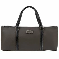 Sachi - Insulated Wine Purse Charcoal
