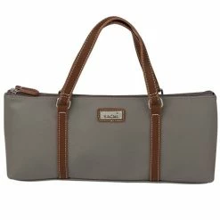 Sachi - Insulated Wine Purse Taupe