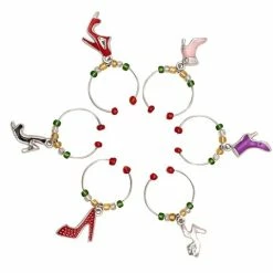Avanti - Wine Charms Set Shoe 6pce