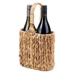 A.Trends - Water Hyacinth Picnic Wine Carrier