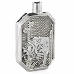 Royal Selangor - Savannah Lion Hip Flask
