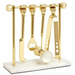 Jonathan Adler - Barbell Barware Set 5pce