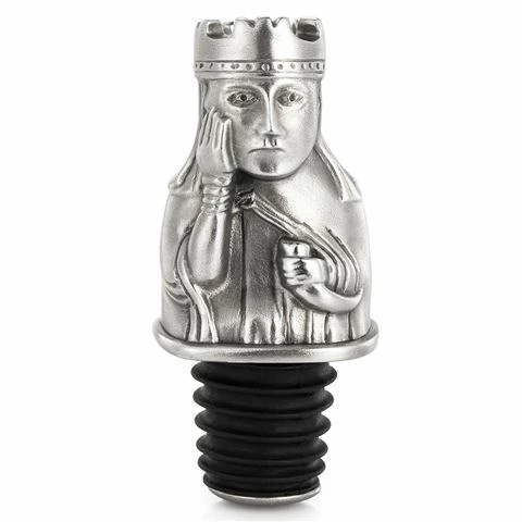 Royal Selangor - Lewis Queen Bottle Stopper 1 Royal Selangor - Lewis Queen Bottle Stopper