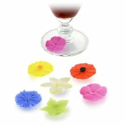 Charles Viancin - Blossom Drink Marker Set 6pce