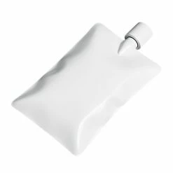 Areaware - Liquid Body Flask Gloss White 175ml