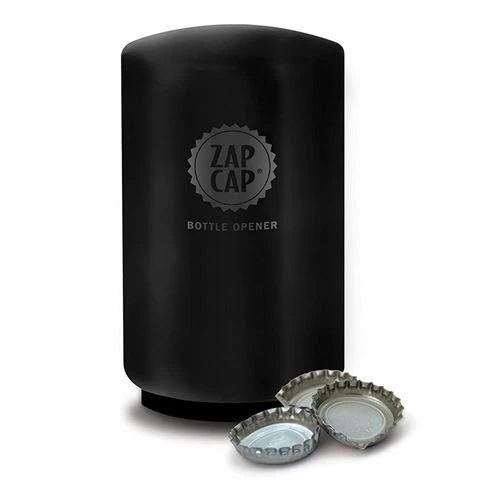 Cellar Dine - Zap Cap Premium Bottle Opener Matt Black 1 Cellar Dine - Zap Cap Premium Bottle Opener Matt Black