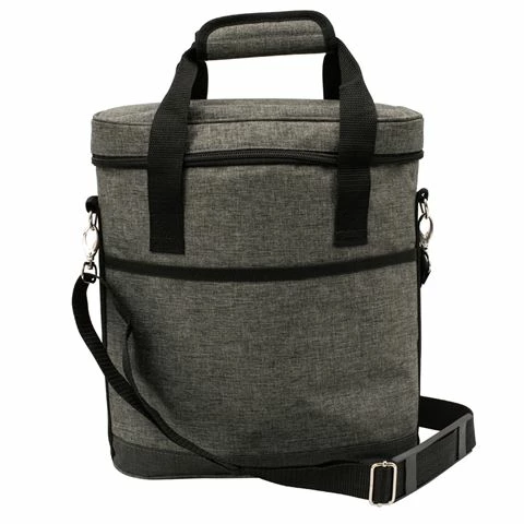 Karlstert - Premium 3 Bottle Carrier Charcoal 1 Karlstert - Premium 3 Bottle Carrier Charcoal